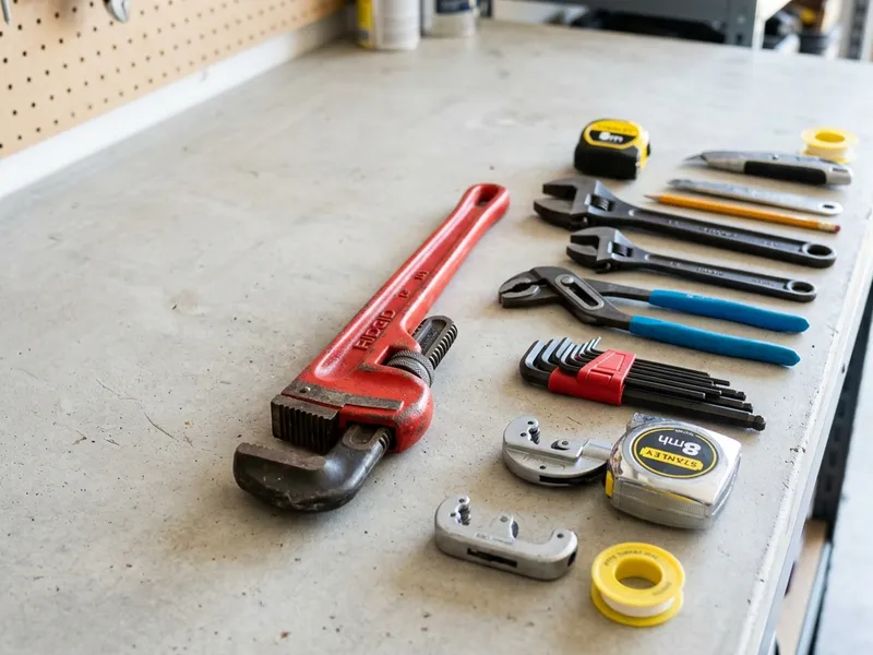 Professional plumbers in Fairmont, MN equipped with top-tier tools for residential and commercial plumbing services.